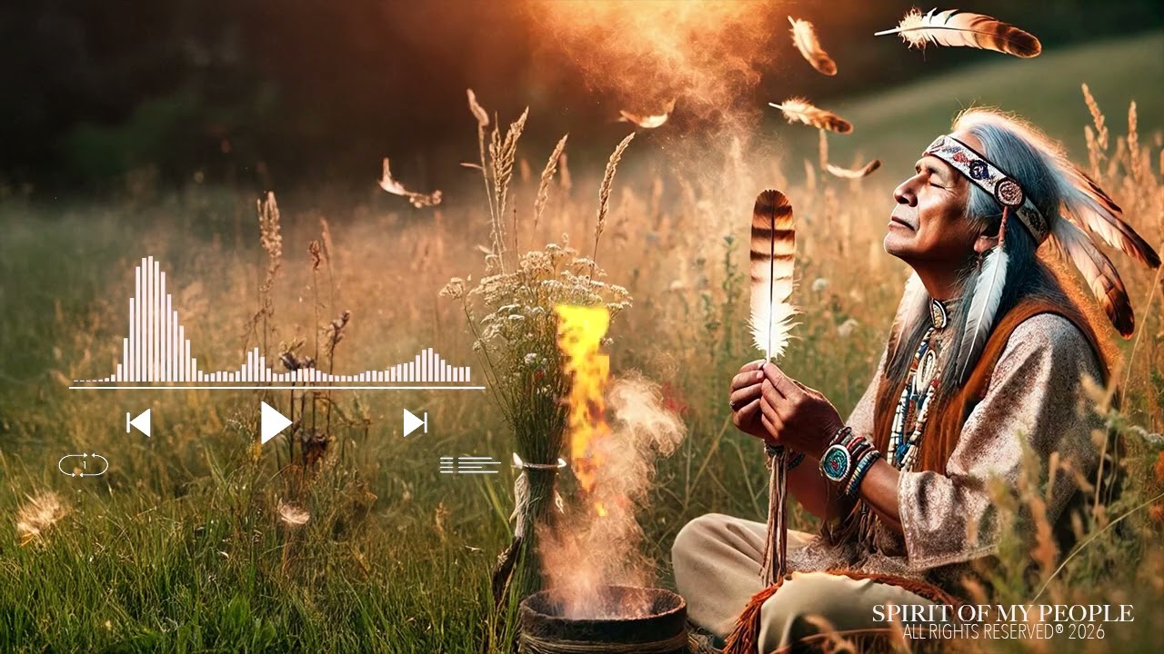 🎶🏔️ Melodies of Native American music that heal the soul ✨💛