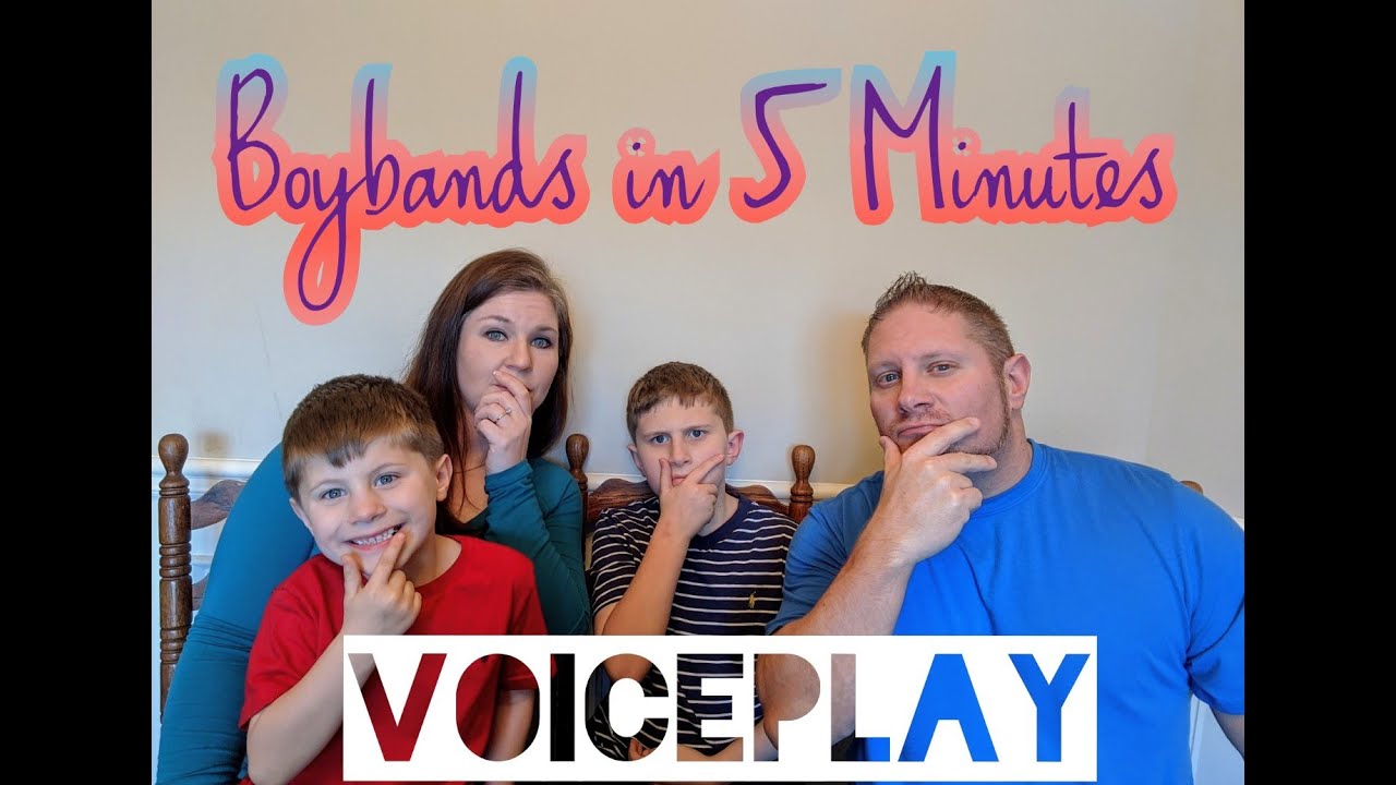 BOY BANDS IN 5 MINUTES | VoicePlay A Cappella Medley REACTION