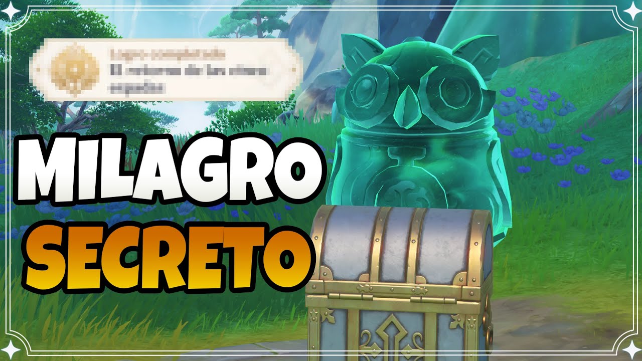 Milagro secreto. LOGRO OCULTO Genshin Impact Valle Chenyu 4.4