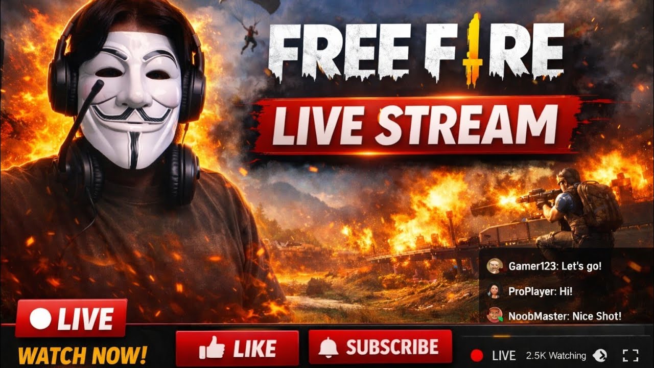 FREE FIRE LIVE 🔴 WITH SUBSCRIBE