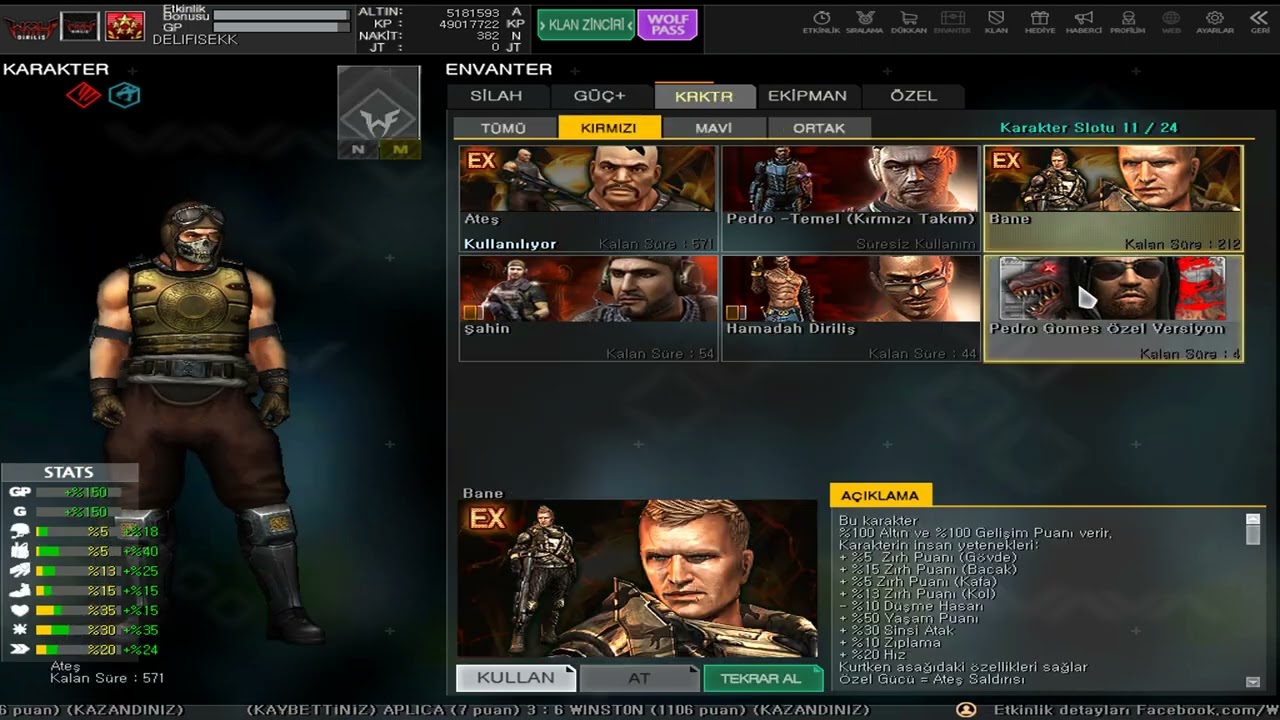 SAT1LIK MAREŞAL HESAP S6 LIK FUL+FUL #wolfteam #satilikhesap #afitap