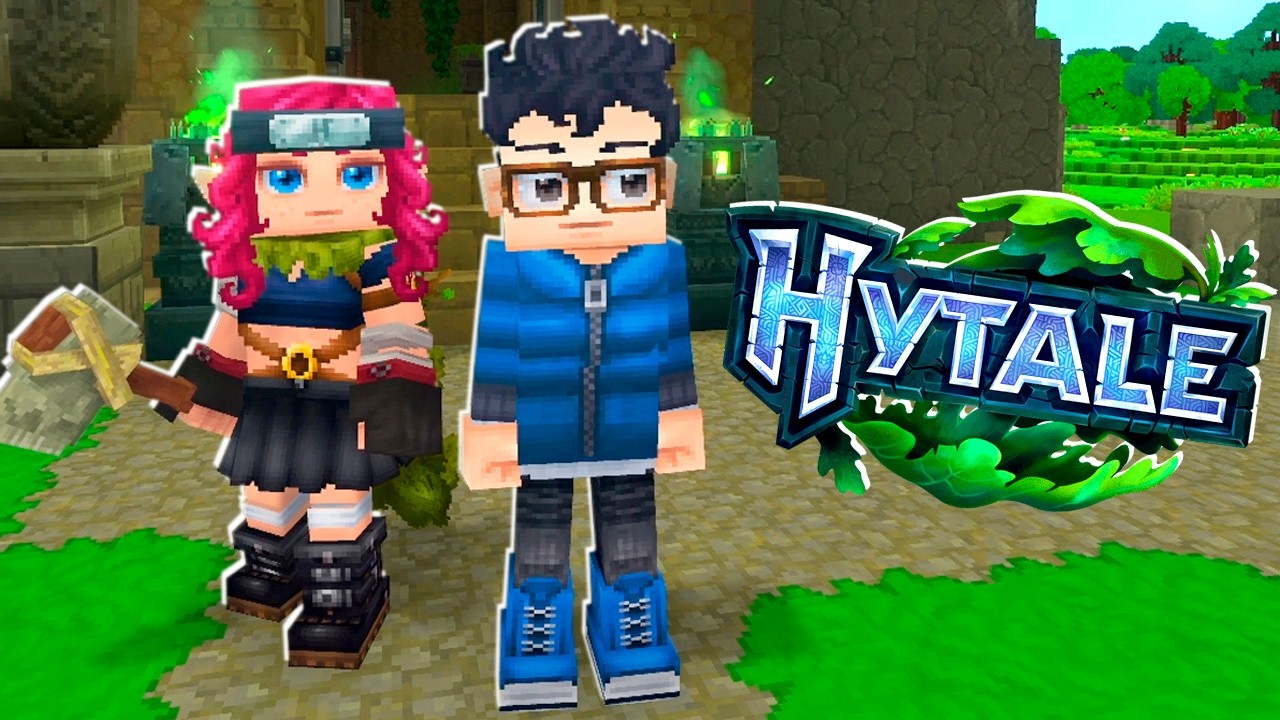 O Minecraft já era? Joguei HYTALE por 1 HORA e me surpreendi!
