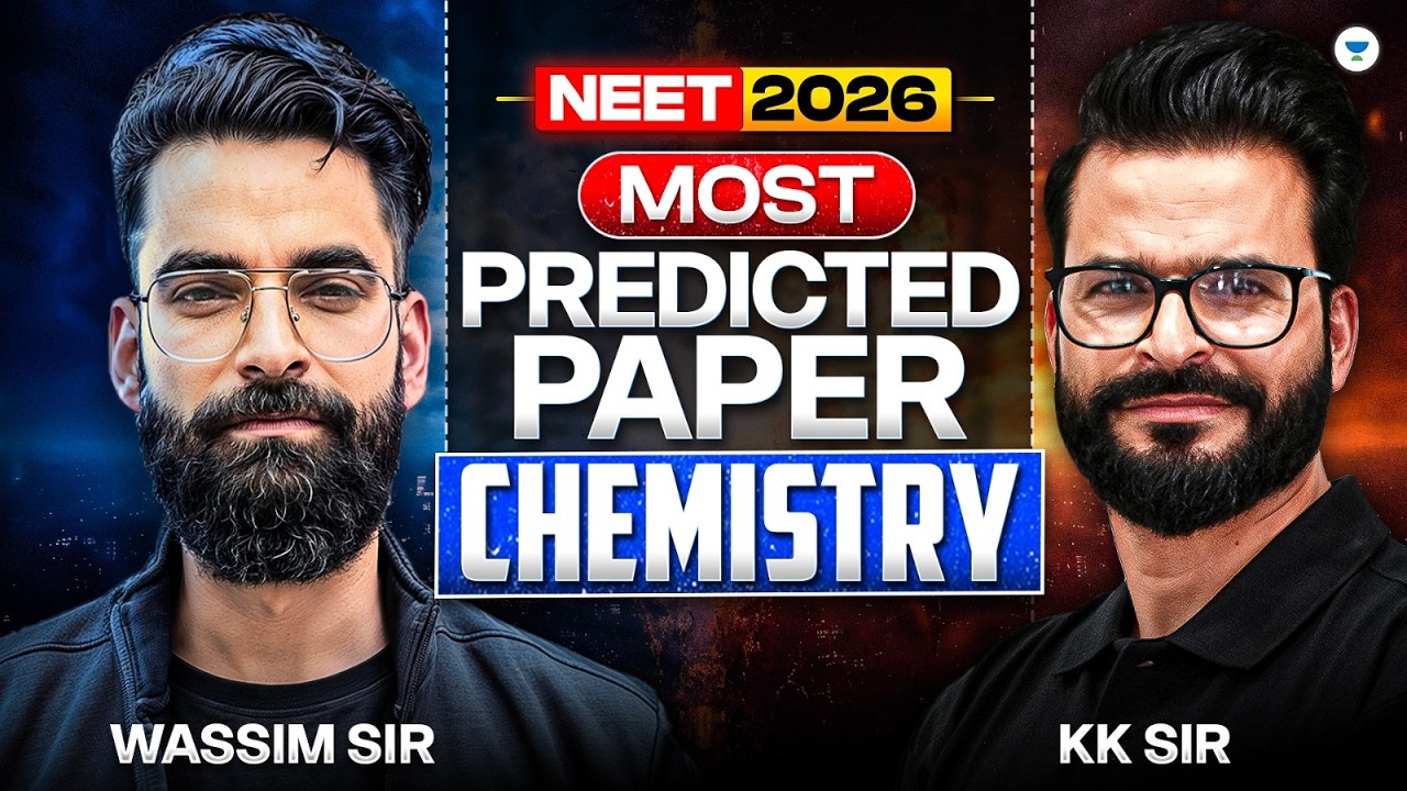 Most Predicted Paper | Chemistry | NEET 2026 🔥Wassim bhat