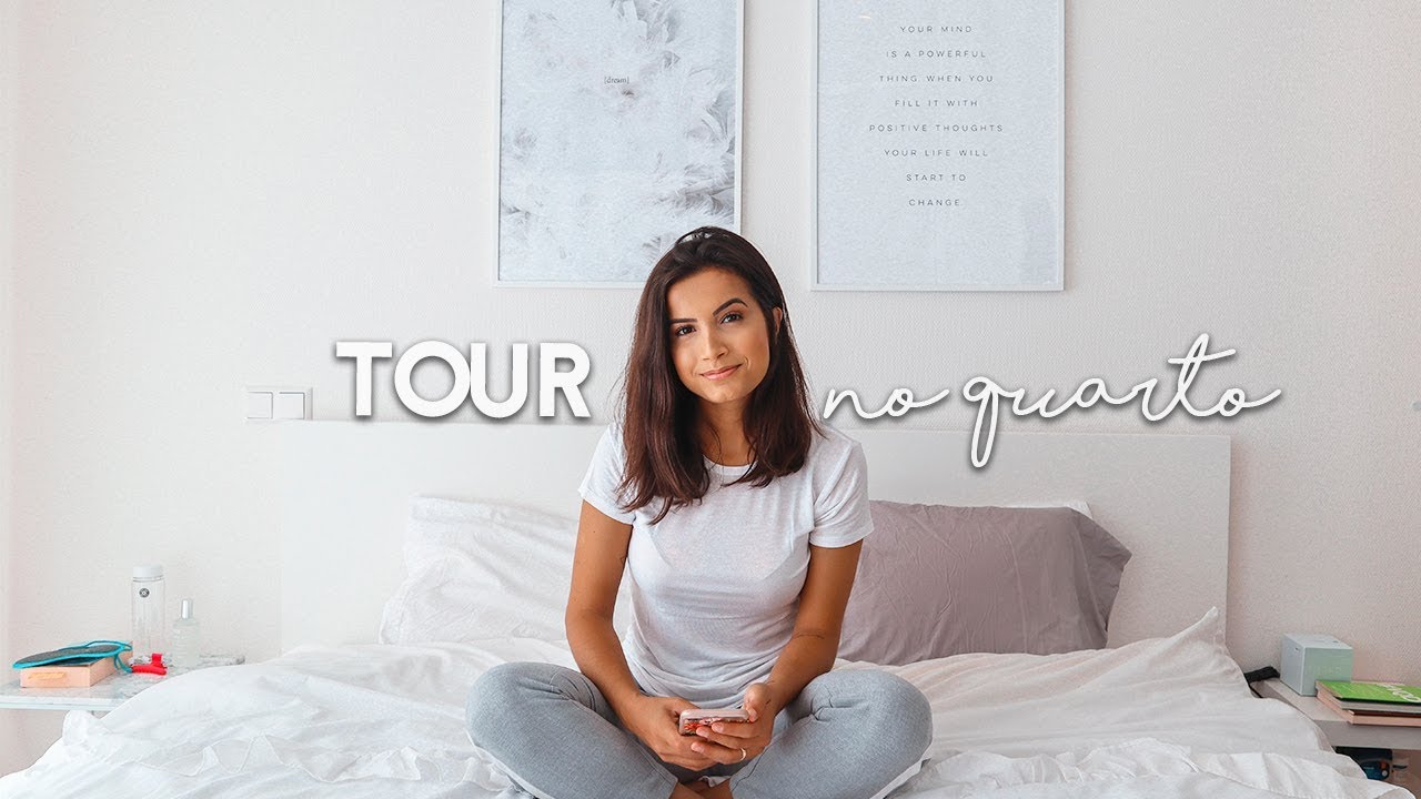 TOUR PELO APARTAMENTO: quarto, closet, penteadeira e banheiro!