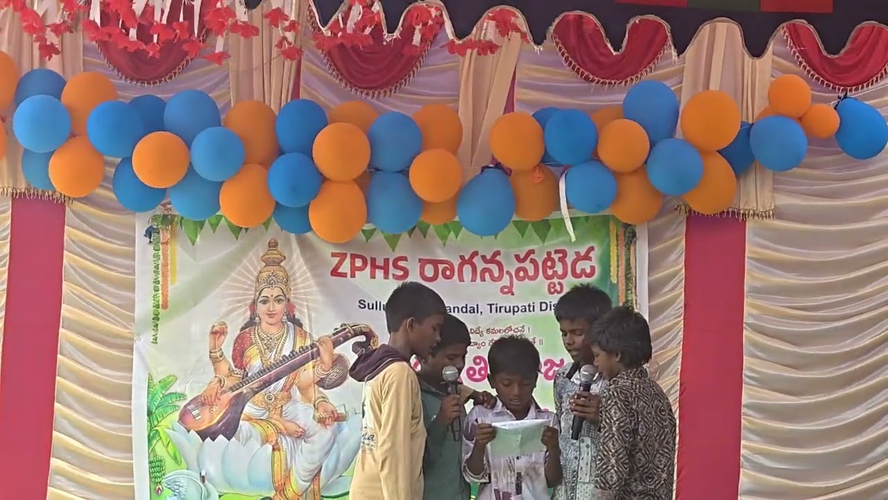 Mustafa Mustafa song from 6th class boys 