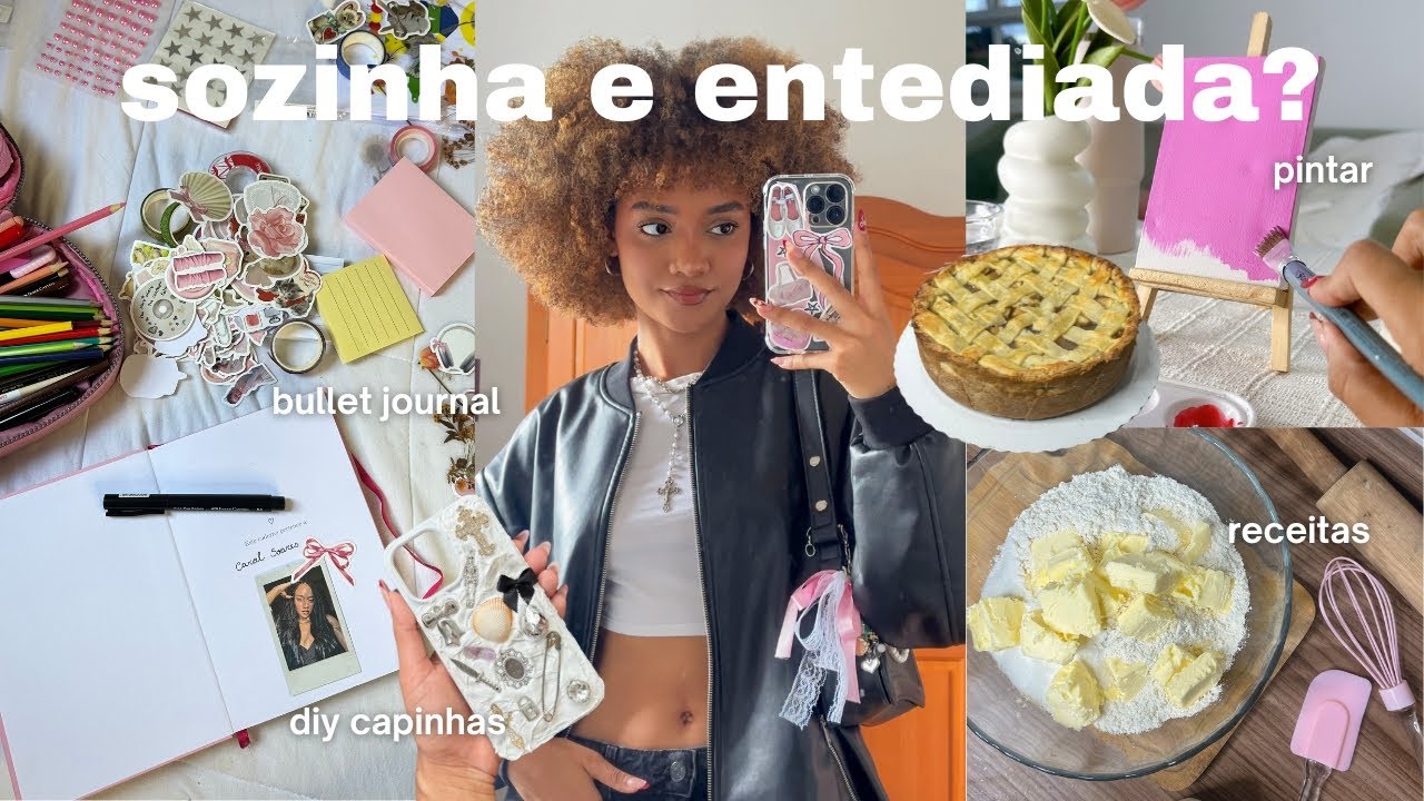 coisas criativas pra fazer quando você estiver SOZINHA OU ENTEDIADA 🥣💌🎨✂️