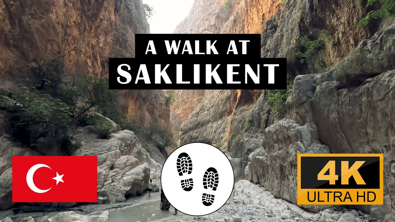 Saklikent National Park (one of the deepest canyons in Europe), Antalya, T&uuml;rkiye [4K]