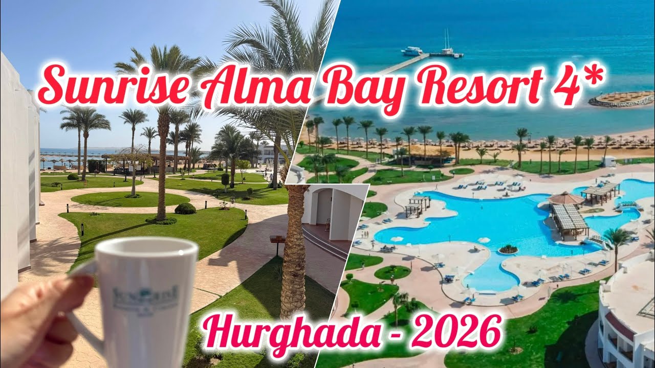 Sunrise Alma Bay Resort 4* 2026 / Hurghada Egypt 🇪🇬 