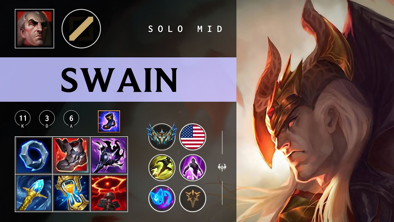 Swain Mid vs Talon - NA Challenger Patch 26.02