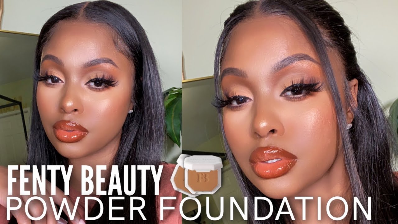 GRWM: NEW Fenty Beauty Powder Foundation & Gloss Bomb Cream (First Impressions) + Chit-Chat