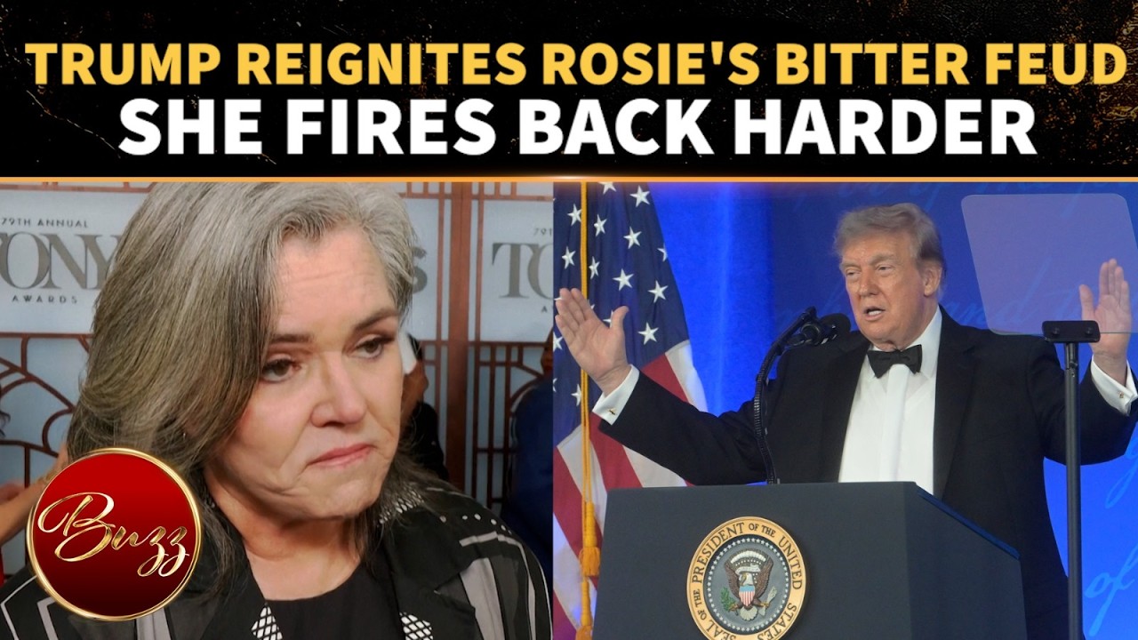 Donald Trump Revives Rosie O'Donnell Feud At WH Dinner; Comedian Fires Back In Explosive Row