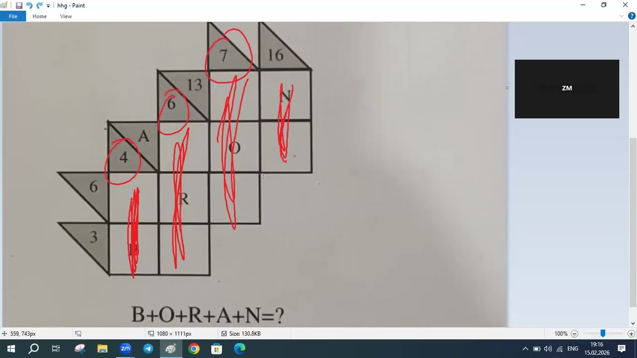 2026 Magistratura məntiq kakuro sualı