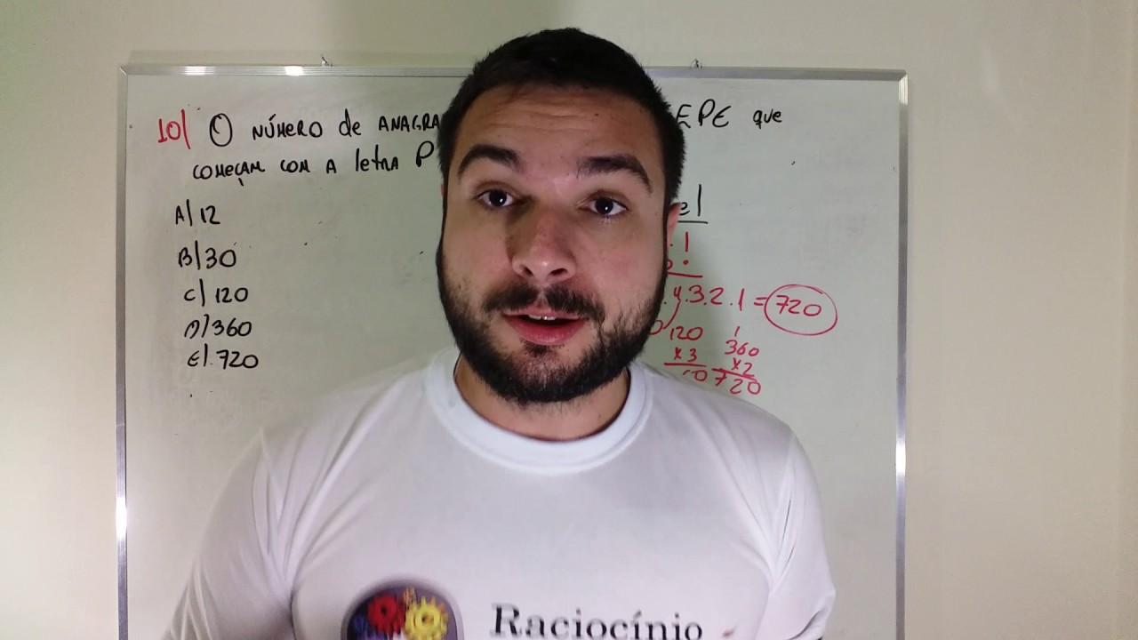 Anagrama- (Susepe)  quest&atilde;o comentada