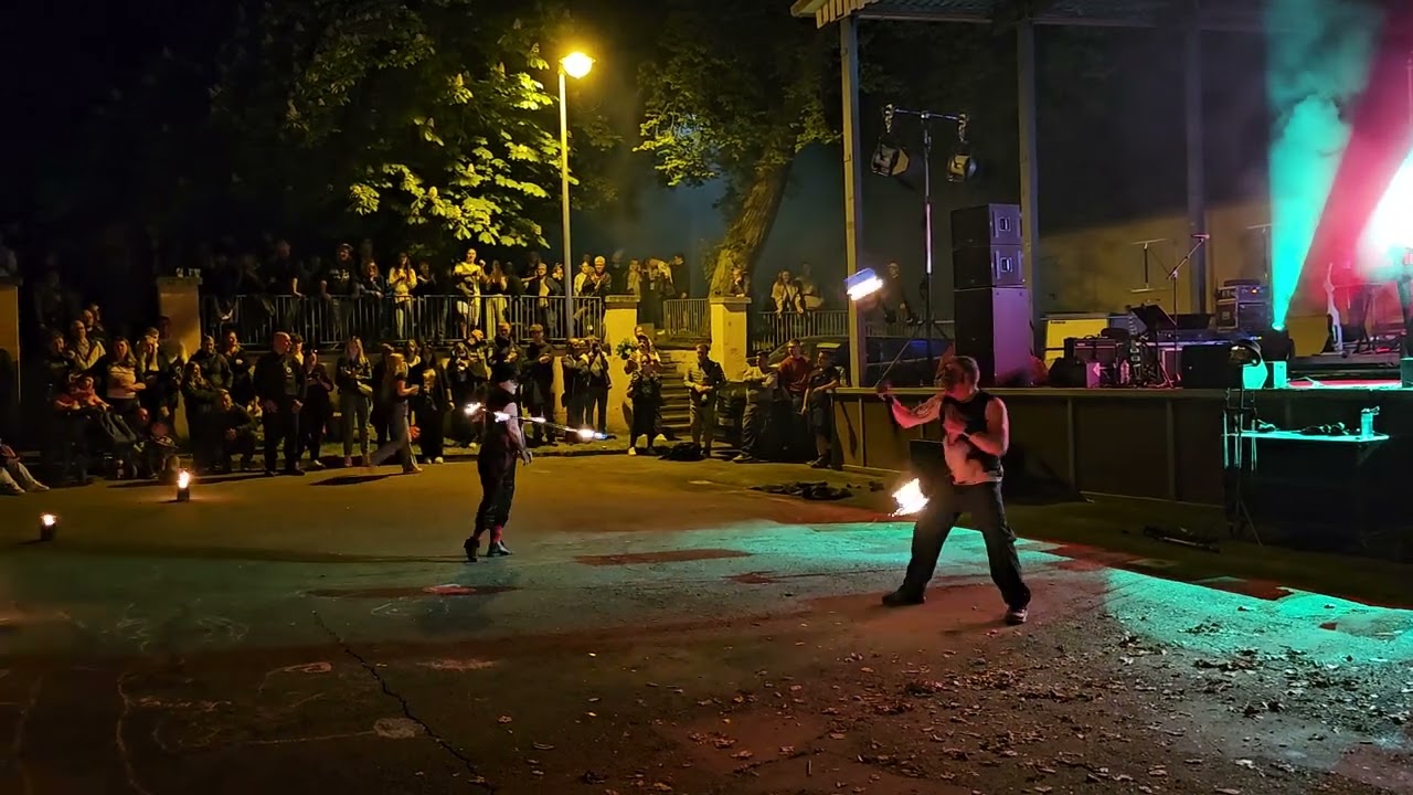 Walpurgis in Nordhausen 30.04.2025 (Feuershow)