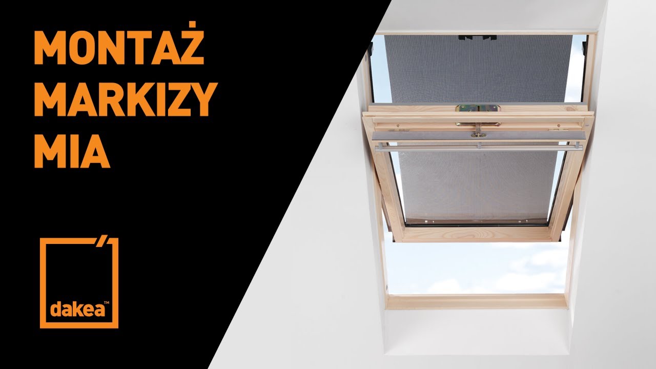 Jak zamontować markizę termoizolacyjną Dakea (MIA)?