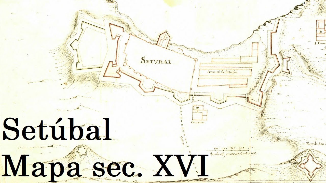 Set&uacute;bal, Mapa S&eacute;c. XVI 4K