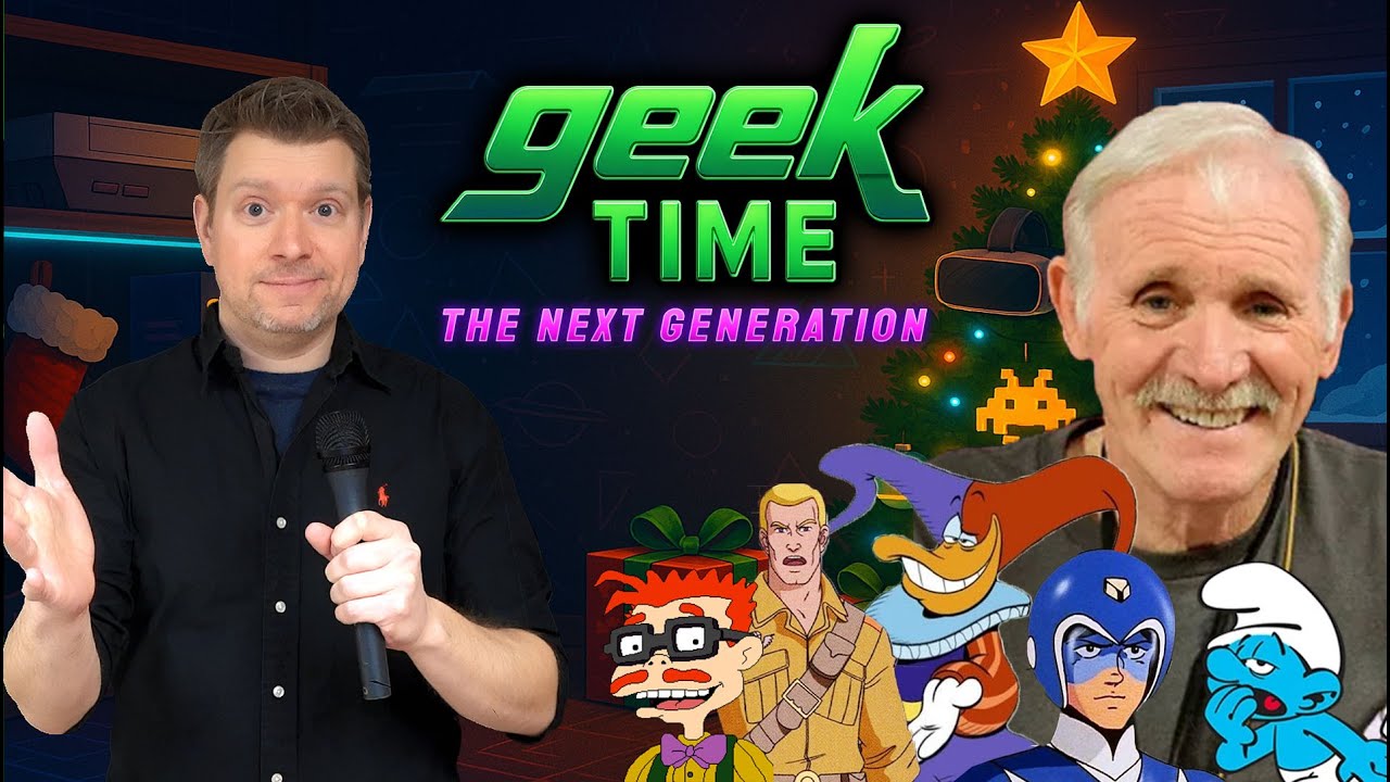 Geek Time S2E03 Voice Actor, Michael Bell Interview (Smurfs, Darkwing Duck, Hanna Barbera Cartoons)