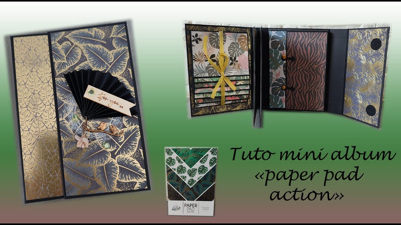 Tuto mini album avec les 