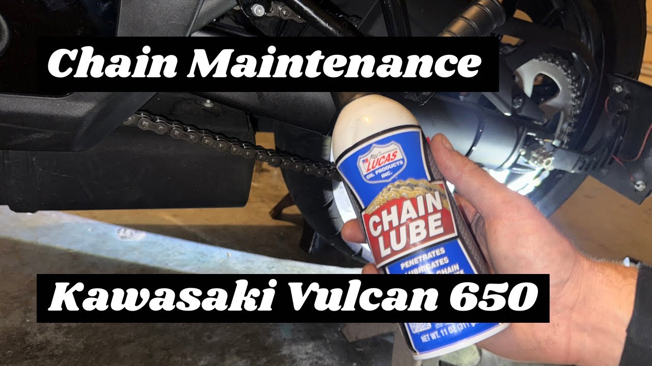 Kawasaki Vulcan 650 Chain Maintenance