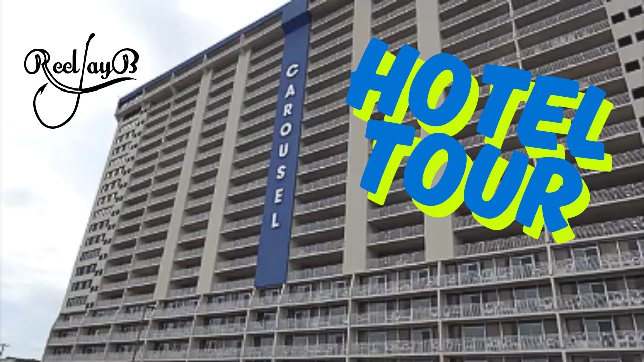 Hotel Tour:  Carousel Hotel On 117th St In Ocean City MD #vacation #hotelreview