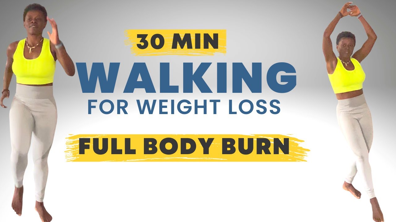 🔥30 Min FAT BURN WALKING WORKOUT for WEIGHT LOSS🔥FULL BODY FAT BURN🔥ALL STANDING🔥