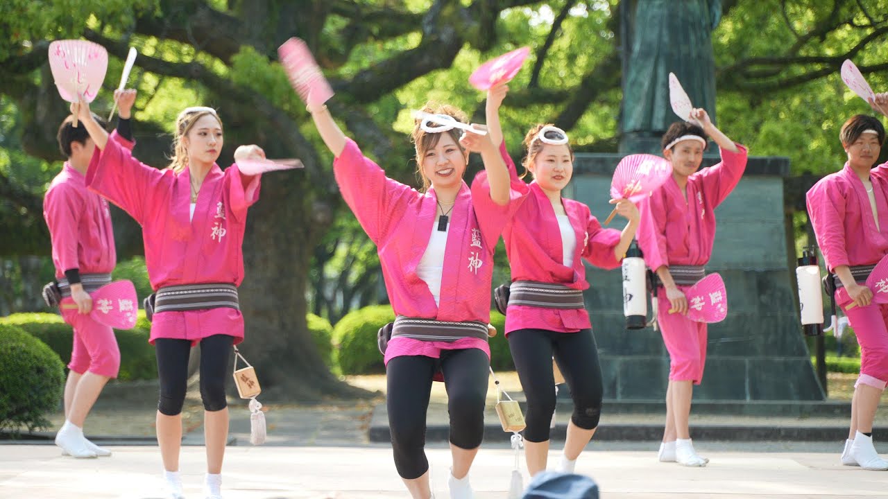 藍神連 📍徳島城 阿波おどり (蜂須賀家政像前広場) 2025-04-27T15:22