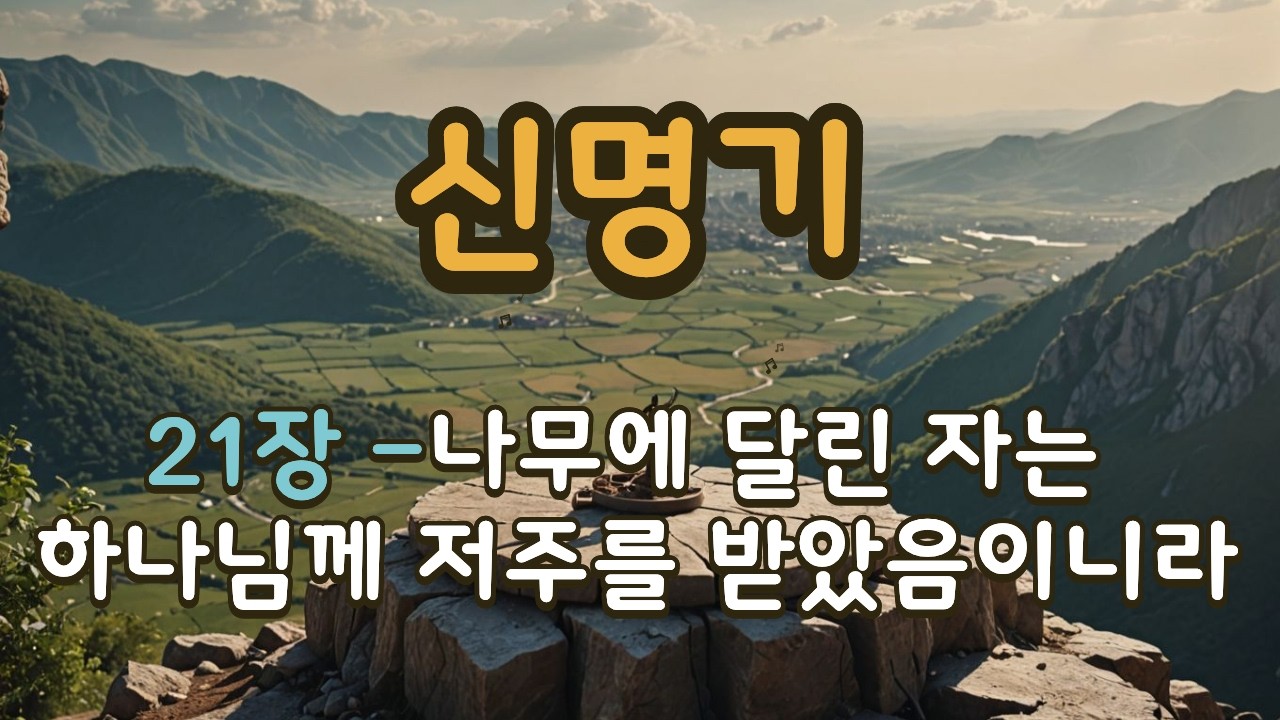 개역한글 신명기 21장 듣는성경 구약성경 말씀묵상 온라인성경읽기 말씀듣기 오디오성경 매일성경 성경듣기 성경말씀읽기 읽어주는 bible 성경책읽기 성경말씀듣기 매일성경말씀듣기 반복