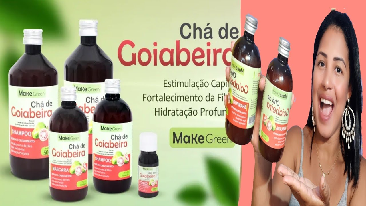RESENHA KIT CHÁ DE GOIABEIRA/ MAKE GREEN