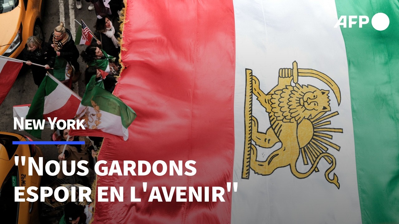 New York: manifestation pour un changement de régime en Iran | AFP