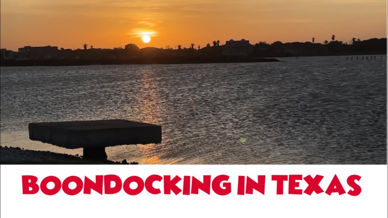 Boondocking in Texas