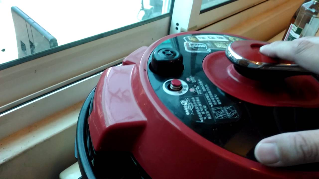 壓力鍋排氣...安全眼落下