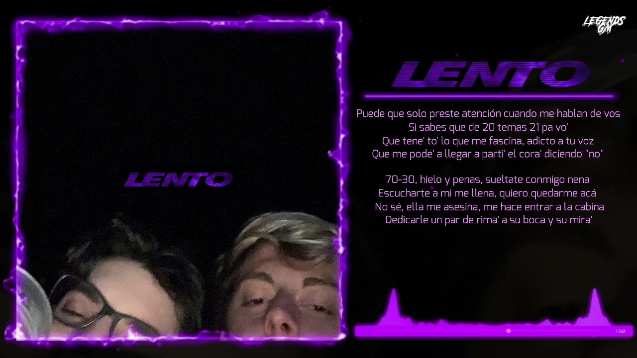 Canals - Lento (Video Lyric)