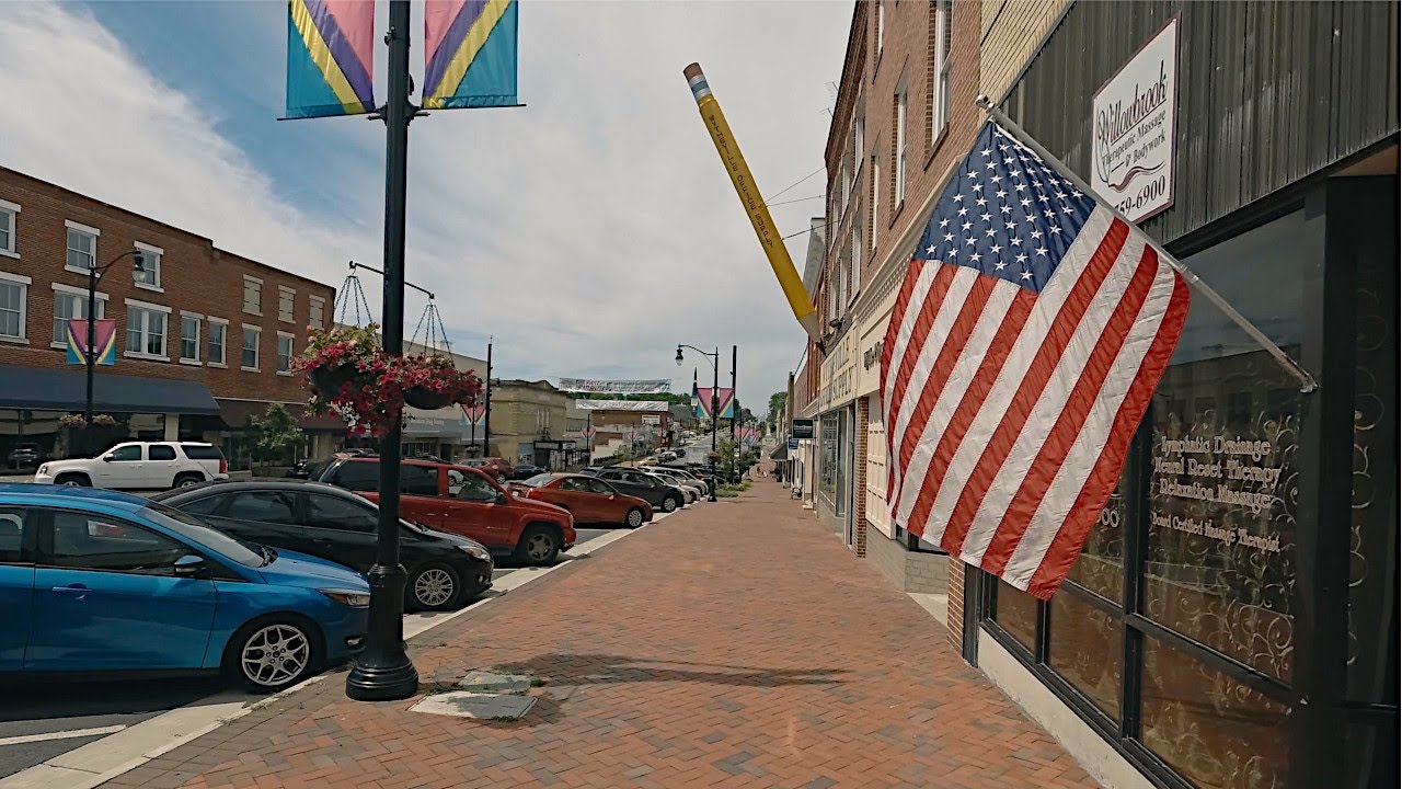 Walking In Wytheville, Virginia