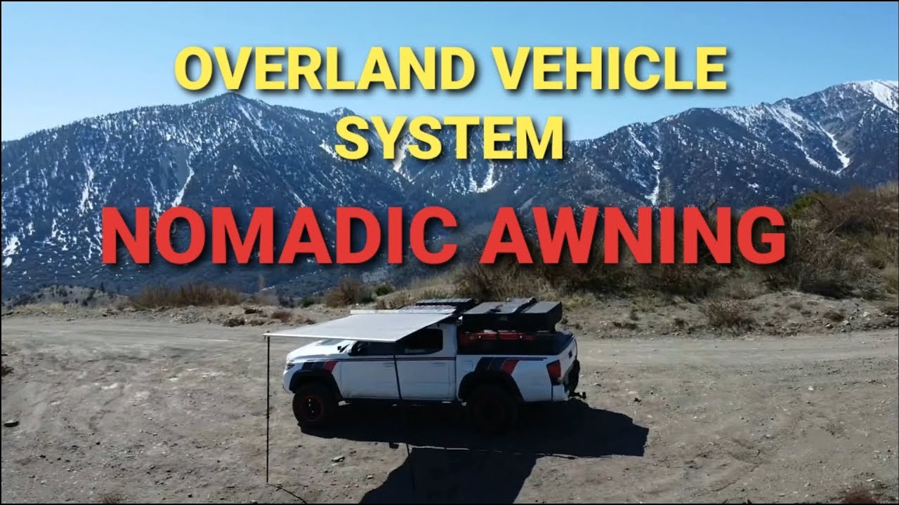 Nomadic Awning | Overland Vehicle Systems | Toyota Tacoma