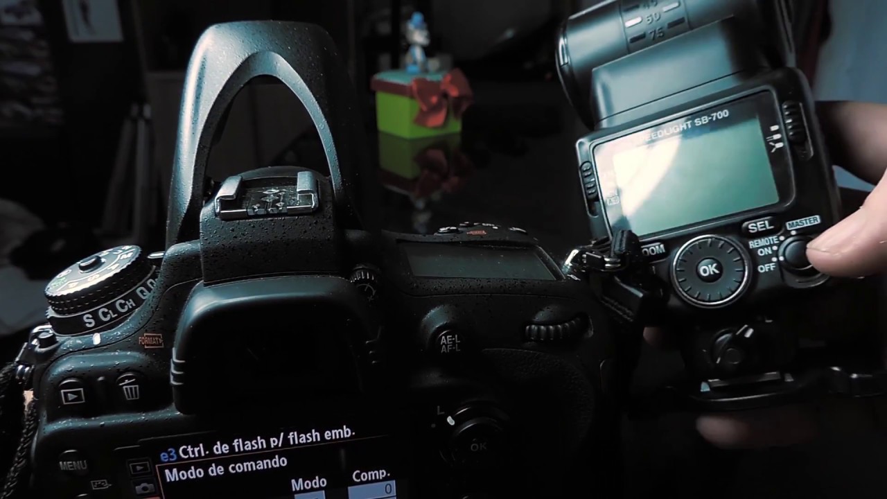 Como disparar o flash fora da câmera (NIKON)
