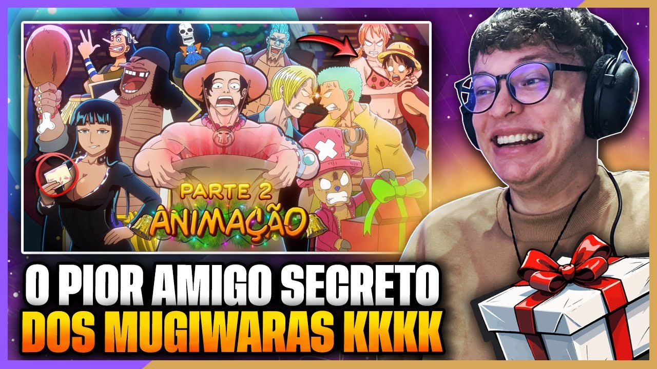 (BARBA NEGRA DO NADA 😂) AMIGO OCULTO DE ONE PIECE - PARTE 2 || TWL REACT ⚡