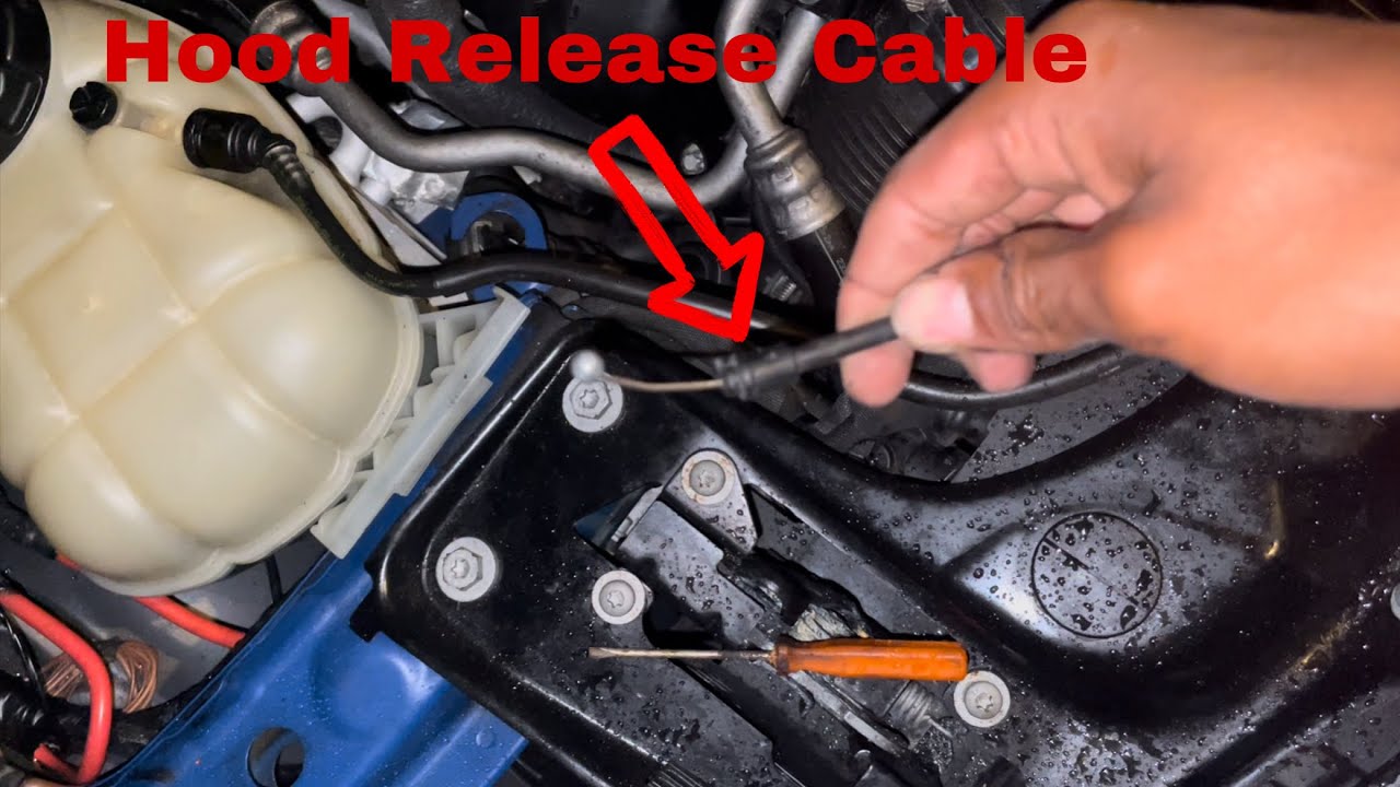 How To Replace Hood Release Cable BMW F30