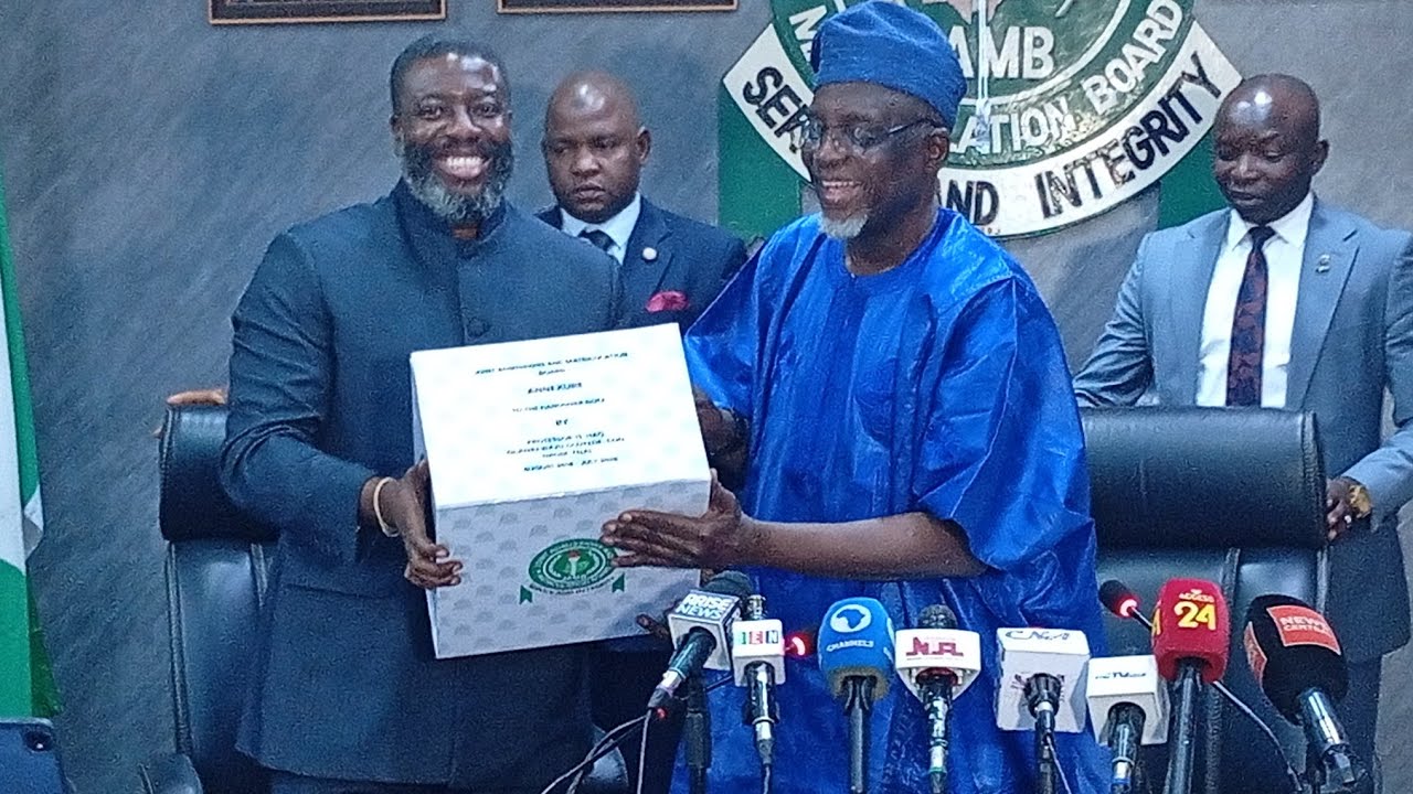Aina Assumes Office As JAMB Registrar, Vows To Protect Examination Integrity, Tackle Admission Fraud