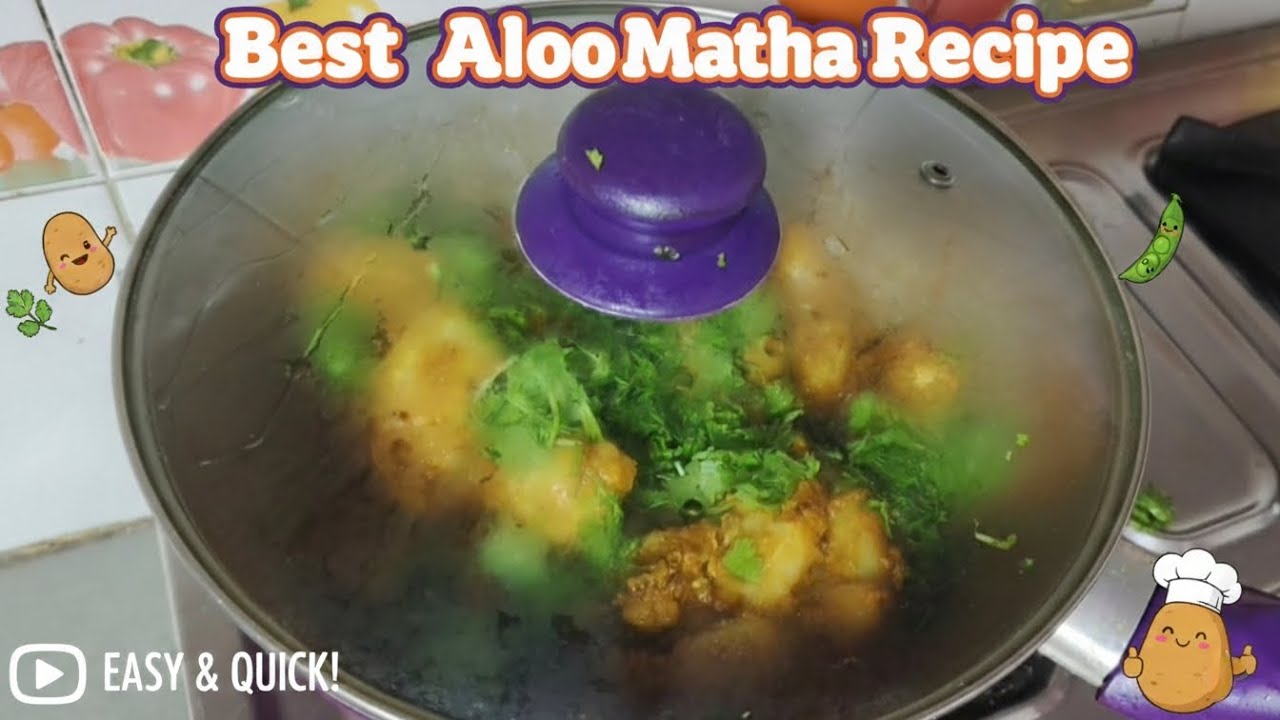 The Only Aloo Matha Recipe You'll Ever Need!✨| घर के मसालों से बनी चटपटी सब्जी | MOODIEFOODIE |