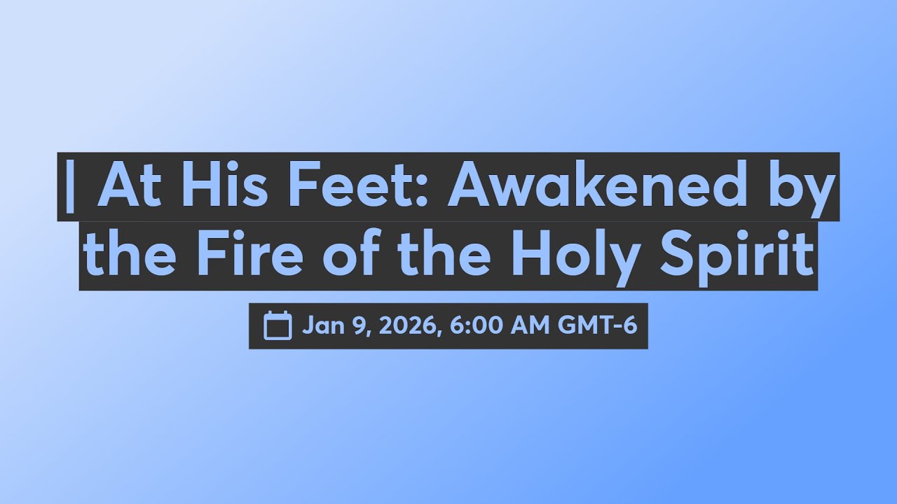 | At His Feet: Awakened by the Fire of the Holy Spirit