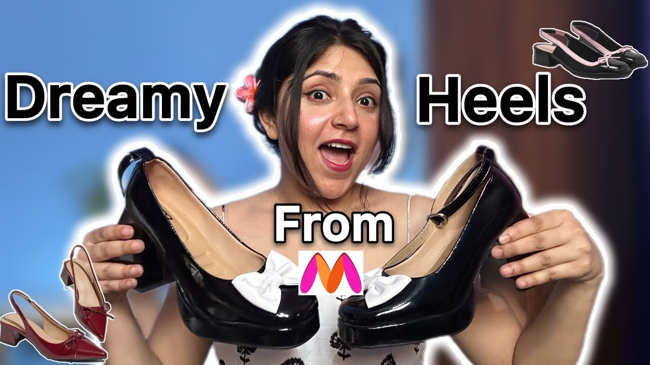 *HUGE* MYNTRA HAUL!😍 Myntra heels haul!💗 Try-on Haul || *Honest review* ||