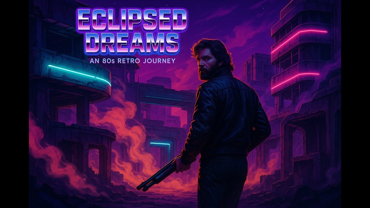 Eclipsed Dreams - 70 Minute Synthwave Mix | Retrowave | Synth Soundscapes