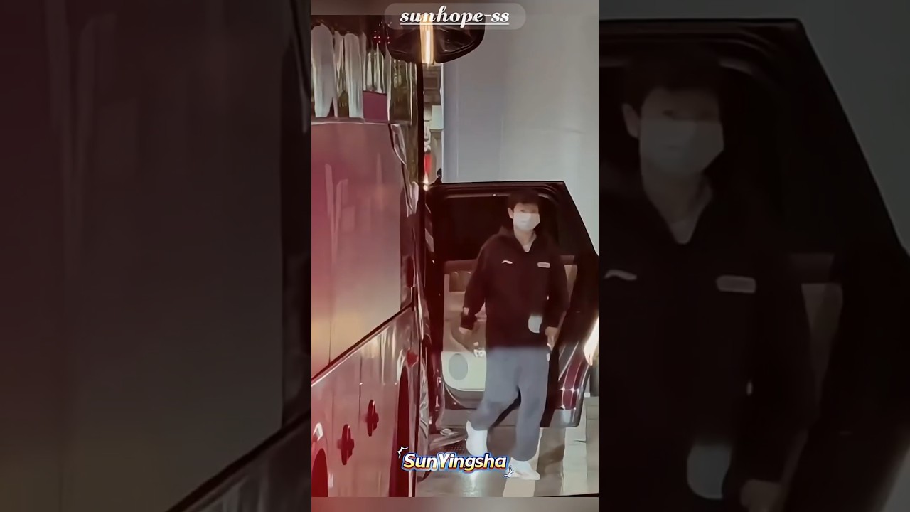 俩人前后脚回来酒店🏨好好休息💤🌙#孙颖莎 #王楚钦 #pingpong #国球乒乓 #乒乓球 #tabletennis