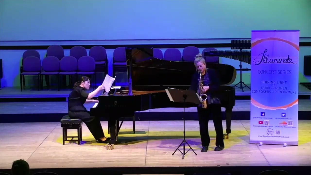 Punch echo for saxophone and piano by Angela Elizabeth Slater
