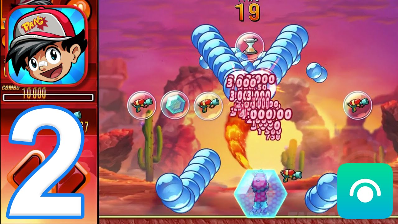 Pang Adventures - Gameplay Walkthrough Part 2 - Death Valley: Days 1-15 (iOS)