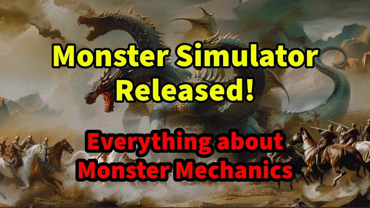 Evony Monster Mechanics and Simulator.