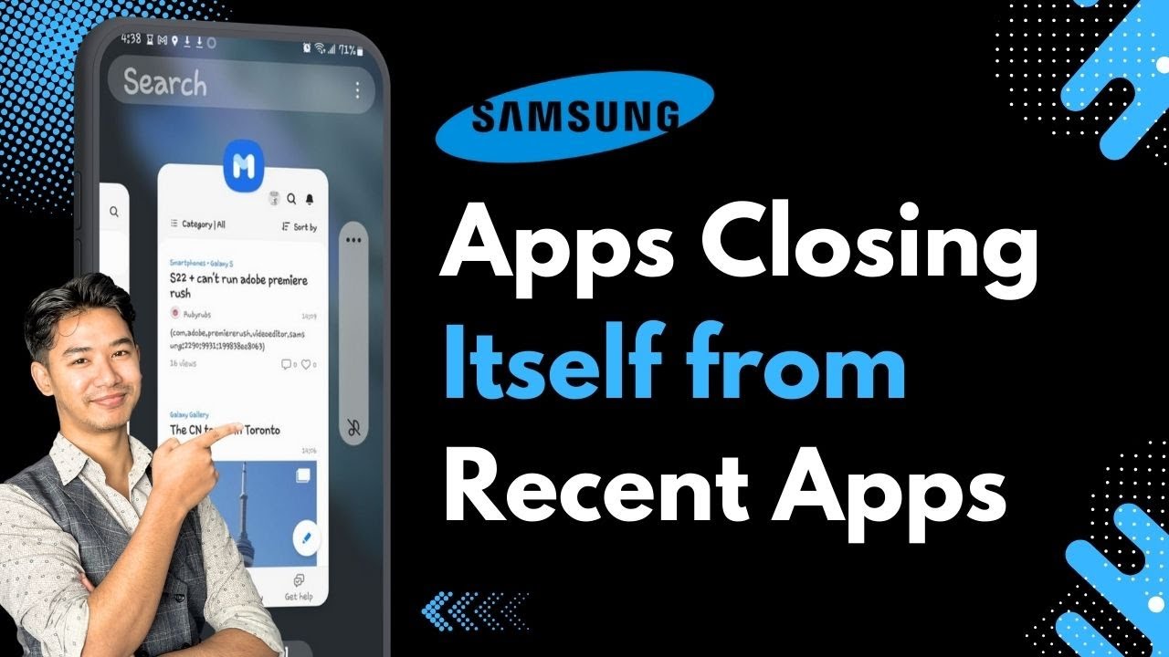 Fix Apps Closing Automatically From the Recent Apps List on Samsung