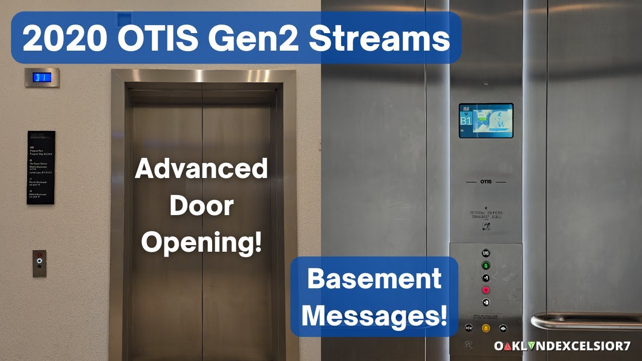 2020 OTIS Gen2 Stream Lifts at Battersea Power Station (Electric Boulevard Car Park)