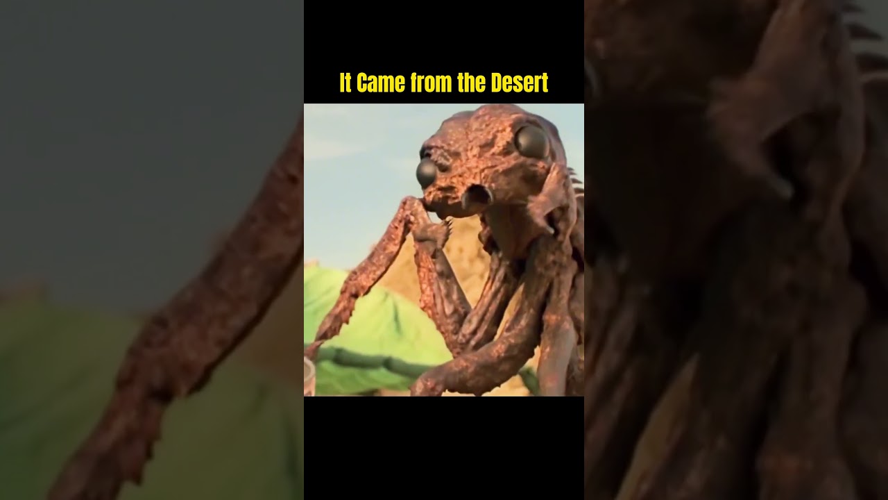 It Came from the Desert #shorts #sicfi #action #adventure #horror #videogame #giantants #comedy