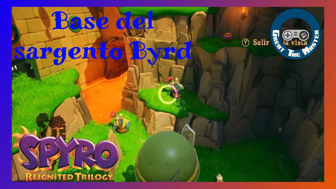 Spyro 3 (Reignited) | #11:  Base del Sargento Byrd 100% (Todas las Gemas & Huevos)
